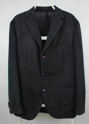 Шикарный итальянский люкс блейзер boglioli k.jacket light wool...