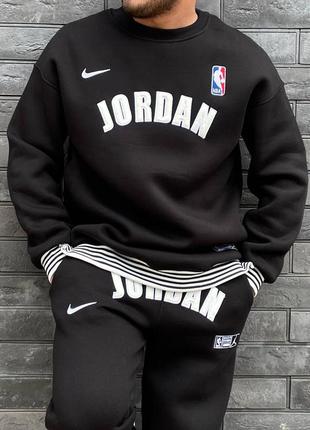 Спортивный костюм nike jordan (зимний на флисе)