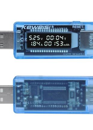 USB тестер емкости заряда батареи KWS-V21, тестер выхода тока,...