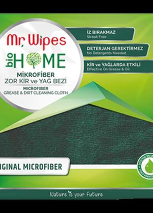 Салфетка из микрофибры для удаления грязи и жира mr. wipes far...