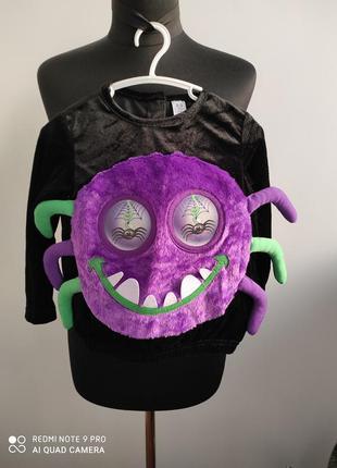 Карнавальный, костюм на хеллоуин паучок, паук, монстрик от george