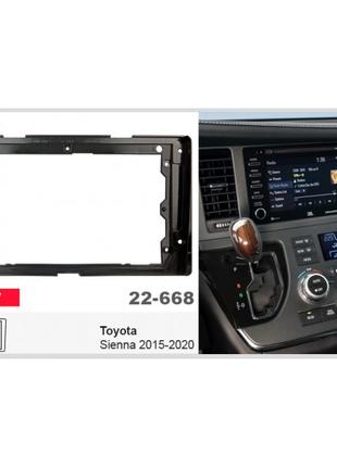 Рамка переходная Carav Toyota Sienna (22-668)