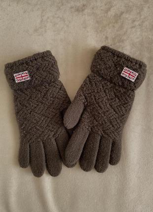 Дуже теплі стильні рукавички