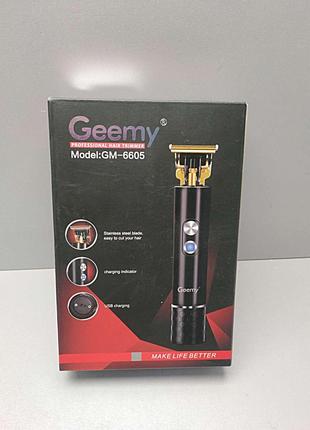 Машинка для стрижки волос триммер Б/У Geemy GM-6605