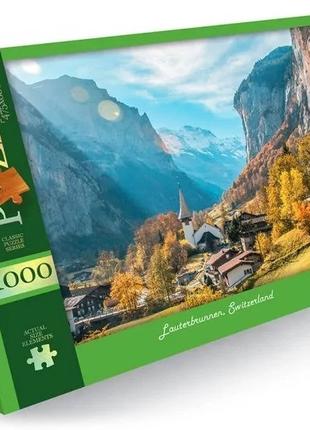 Пазл "Lauterbrunnen, Switzerland" Danko Toys C1000-12-07, 1000...