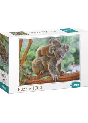 Пазл "Маленькая коала с мамой" DoDo 301183, 1000 эл
