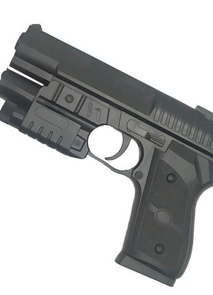 Детский игрушечный пистолет SM729+(SP1G+) на пульках