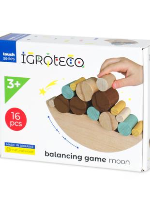 Развивающая игрушка-балансир "Луна" Igroteco 900422, 16 деталей