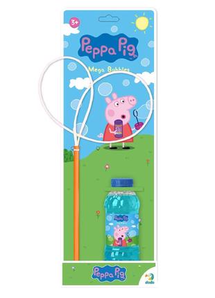 Мильные пузыри Mega Bubbles "Peppa Pig" Dodo 200178 450 мл