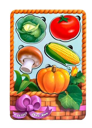 Настольная развивающая игра "Корзина с овощами-2" Ubumblebees ...