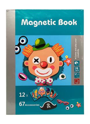 Набор для творчества "Клоун" LY8726-3 магнитная книга