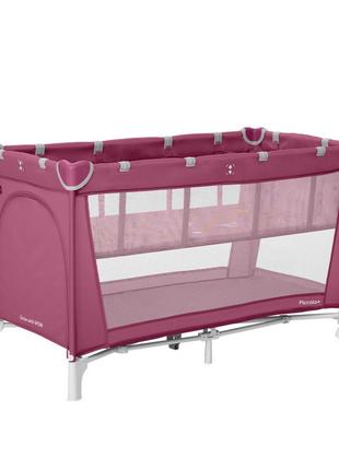 Манеж CARRELLO Piccolo+ CRL-11501/2 Orchid Purple с двумя уров...