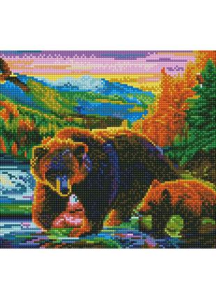 Алмазна мозаїка "Мешканці Аляски" EJ1410, 40х30 см