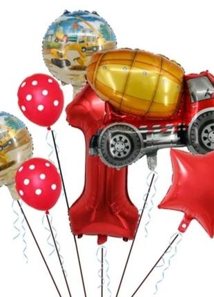 Набір повітряних кульок на день народження з бетонозмішувачем ...