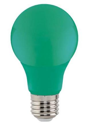Лампа Діодна "SPECTRA" 3W E27 A60 (зелена) Код/Артикул 149 001...