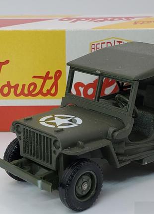 Jeep Willys. Solido Hachette. made in France. 1:43 в коробке