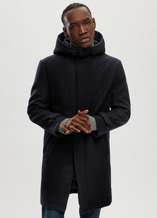 Шикарне зимове пальто парка drykorn secset_h black coat