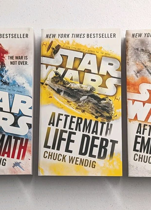 Комплект книг Трилогія Star Wars Aftermath 
Автор Chuck Wending .