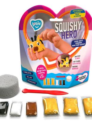 Набір для ліплення з повітряним пластиліном squishy squiraff т...