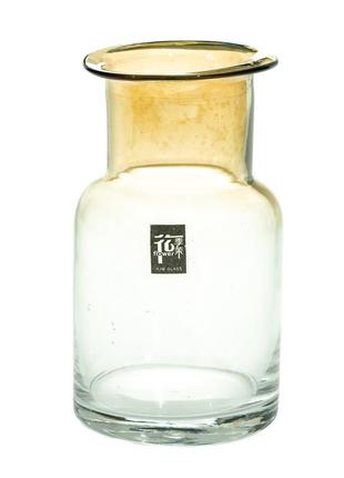 Скляна ваза "кензо", 18 см.