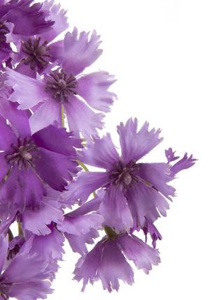 Декоративные цветы "васильки" фиолетовые