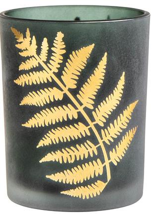 Подсвечник "золотые листья", 12,5 см