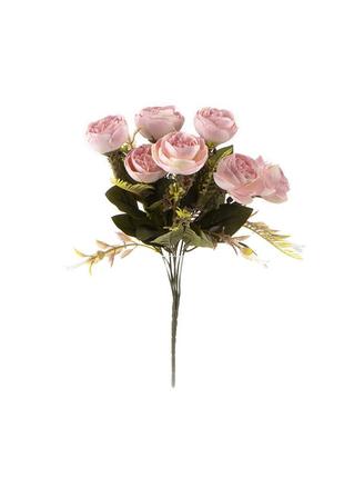 Декоративные цветы "пионовидные розы", розовые
