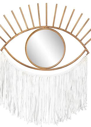 Зеркало настенное "золотой глаз", 79 см