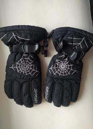 Теплые зимние лыжные перчатки перчатки подростковые