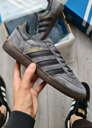 Чоловічі кросівки  Adidas Spezial HandBall Dark Grey