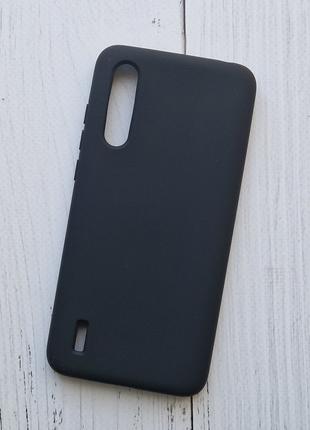 Чехол Xiaomi Mi A3 Lite для телефона силиконовый Черный