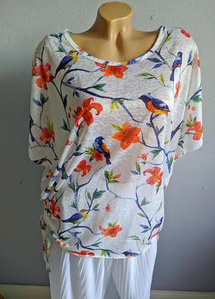 Розпродаж! блуза романтична з пташками.
