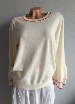 Джемпер, светр з натурально. вовною (50%)