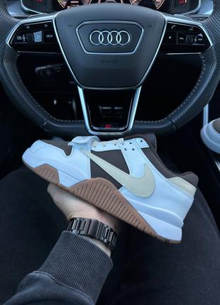 Мужские Кроссовки Nike Air Jordan x Travis Scott “Cut The Check”