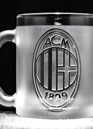 Кружка Милан Milan для кофе чая 300 мл футбольная чашка