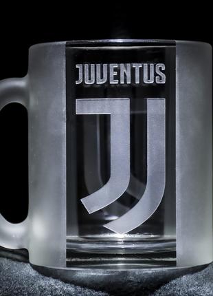 Кружка Ювентус Juventus для кофе чая 300 мл футбольная чашка