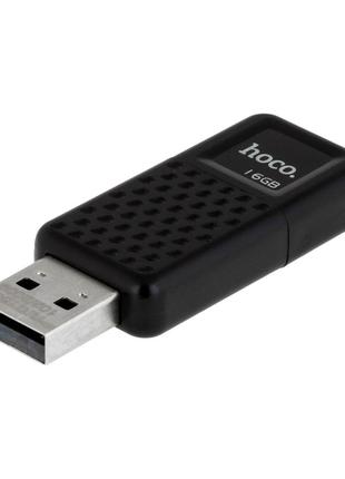 USB-накопитель Hoco UD6 16Gb USB Flash Drive 2.0 16 Гб Black