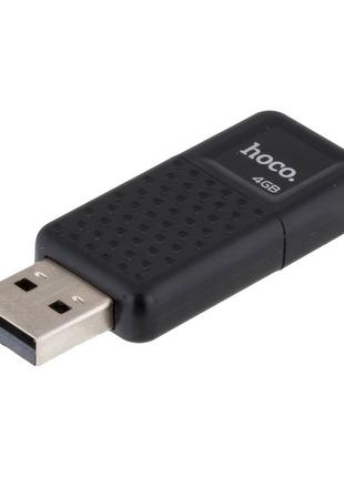 Флеш пам'ять USB Hoco UD6 USB 2.0 4GB Black