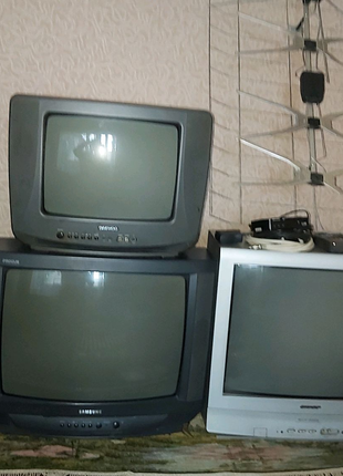 Продам телевизоры,приставки Т2 и антенну