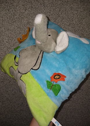 Подушка 3d слоник