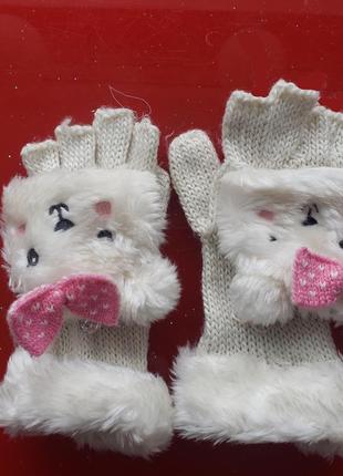 Angels by accessorize детские перчатки рукавички варежки девоч...