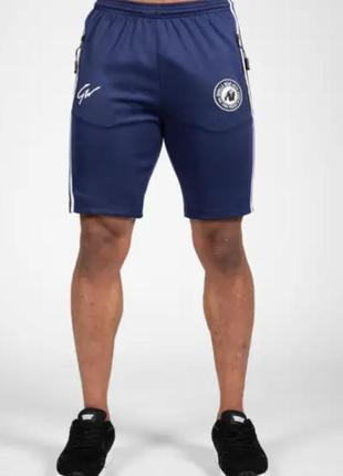 Спортивные мужские шорты stratford track shorts (navy) gorilla...