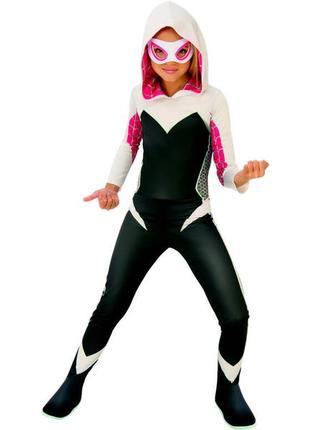 Гвен стейси человек паук спайдермен девочка костюм карнавальный