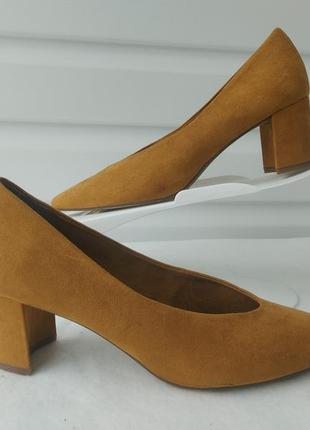 Элегантные женские туфли лодочки из текстиля от marco tozzi