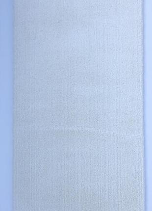 Турецкий ковер shaggy microfiber.  white