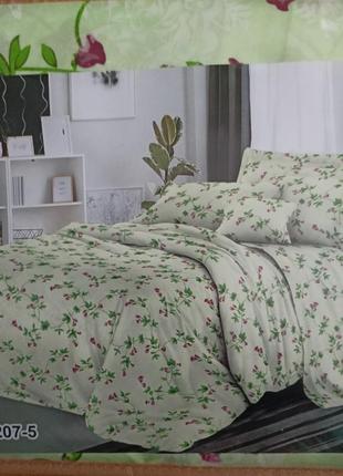 Зеленый постельный комплект