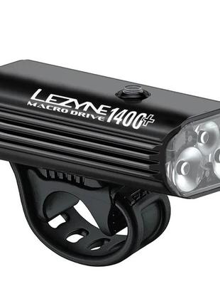 Переднє світло Lezyne MACRO DRIVE 1400+ FRONT (Чорний матовий ...