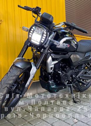 Новий мотоцикл Loncin LX250-12C AC4 2023р.”Scrambler”кафе рейсер