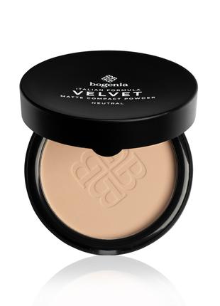 Пудра для лица Bogenia Velvet matte №103 natural натуральный