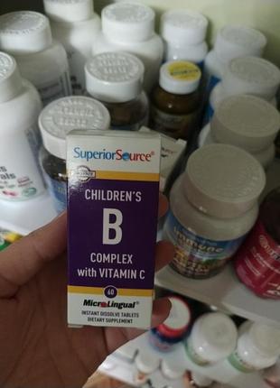 Детский комплекс витаминов b и c, 60 скорорастворимых таблеток...